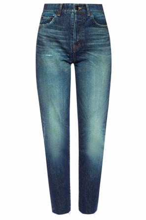 Jeans with a raw finish, zdjęcie 1 Jeans with a raw finish od Saint Laurent